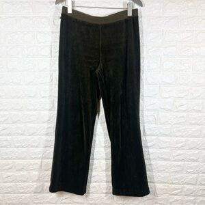 Ralph Lauren Green Velour Lounge Pants